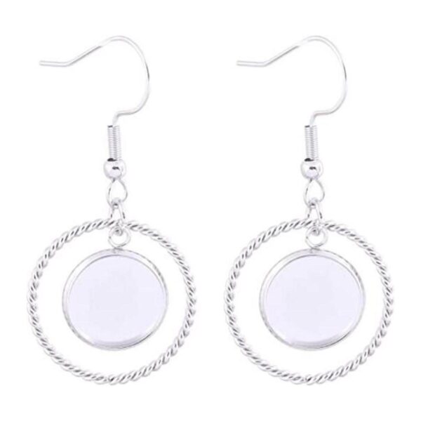20 piezas de acero inoxidable para hacer aretes de 0.472