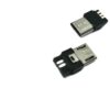 20 unids USB tipo B estándar micro puerto macho soldadura_2