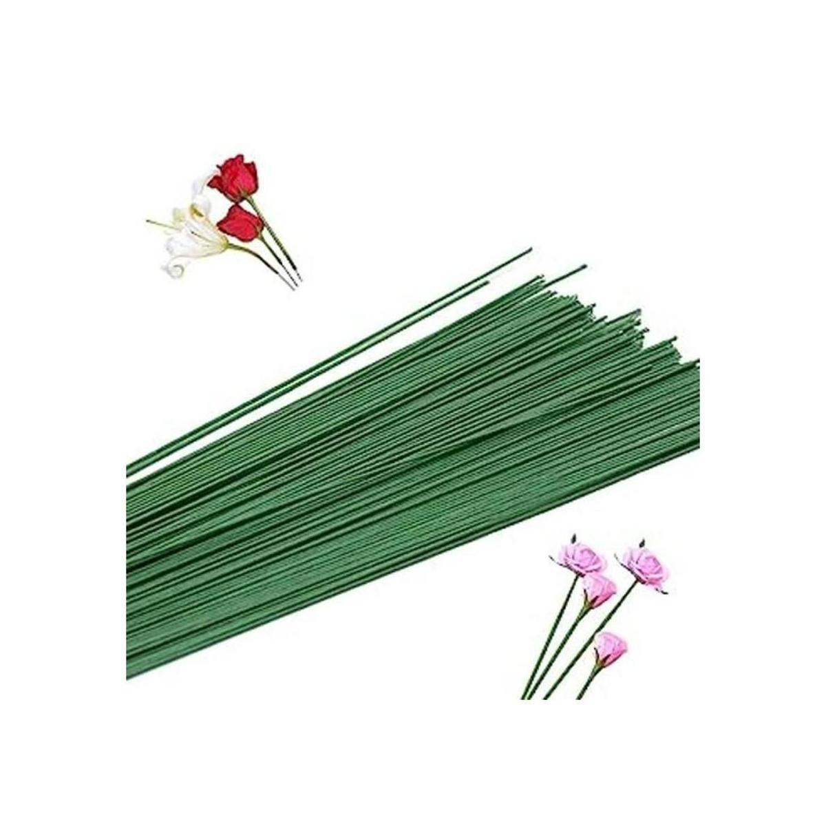 200 piezas de alambre de tallo floral de calibre 22