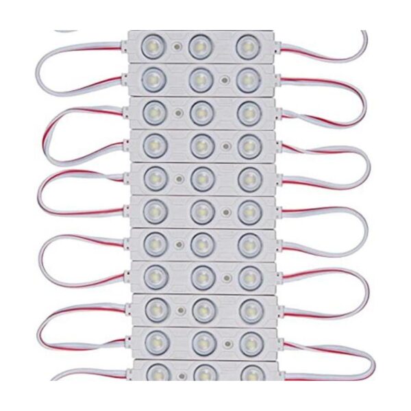 200 unidades DC12V blanco 6500K inyección 3 módulos LED_1