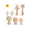 21 hongos de madera para manualidades 7 tamaños juego de