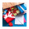 24 bolsas de papel kraft mini con asas de 6.3 x 3.5 in 24