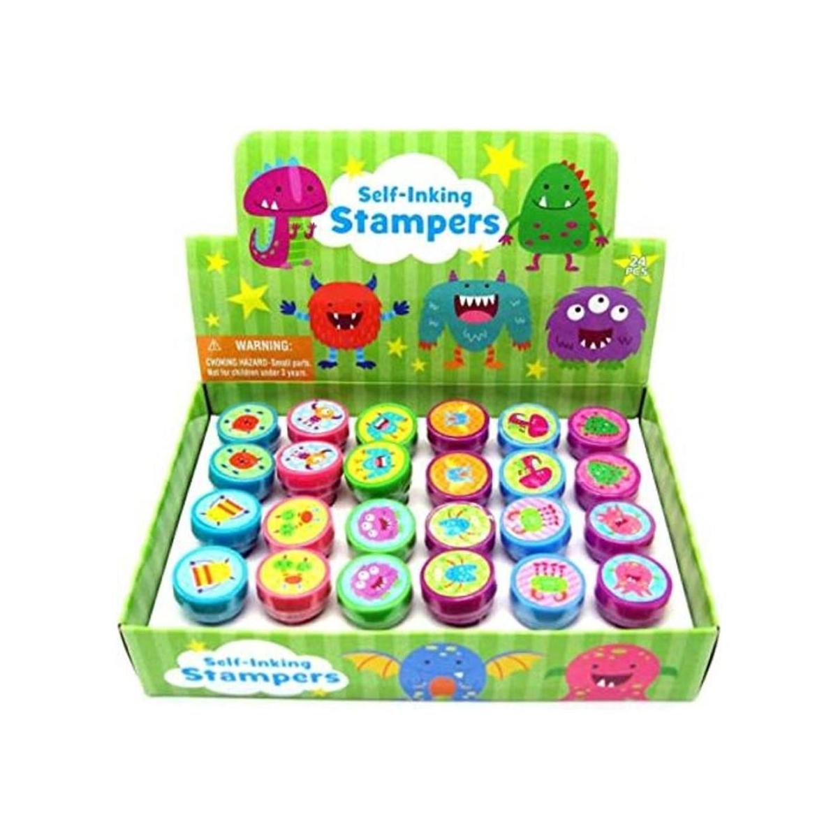 24 pcs Monster Stampers para niños
