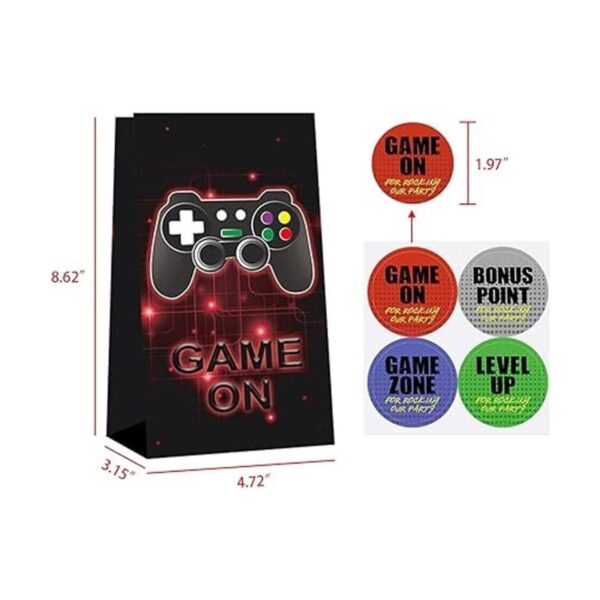 24 piezas de bolsas de dulces para juegos de vídeo 4_2