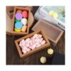 26 cajas rectangulares de papel kraft para cajones