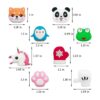 27 piezas de bonito protector de cable para iPhone iPad_2