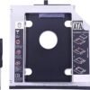 2 disco duro SATA HDD SSD de 25 pulgadas DVD CD ROM_1