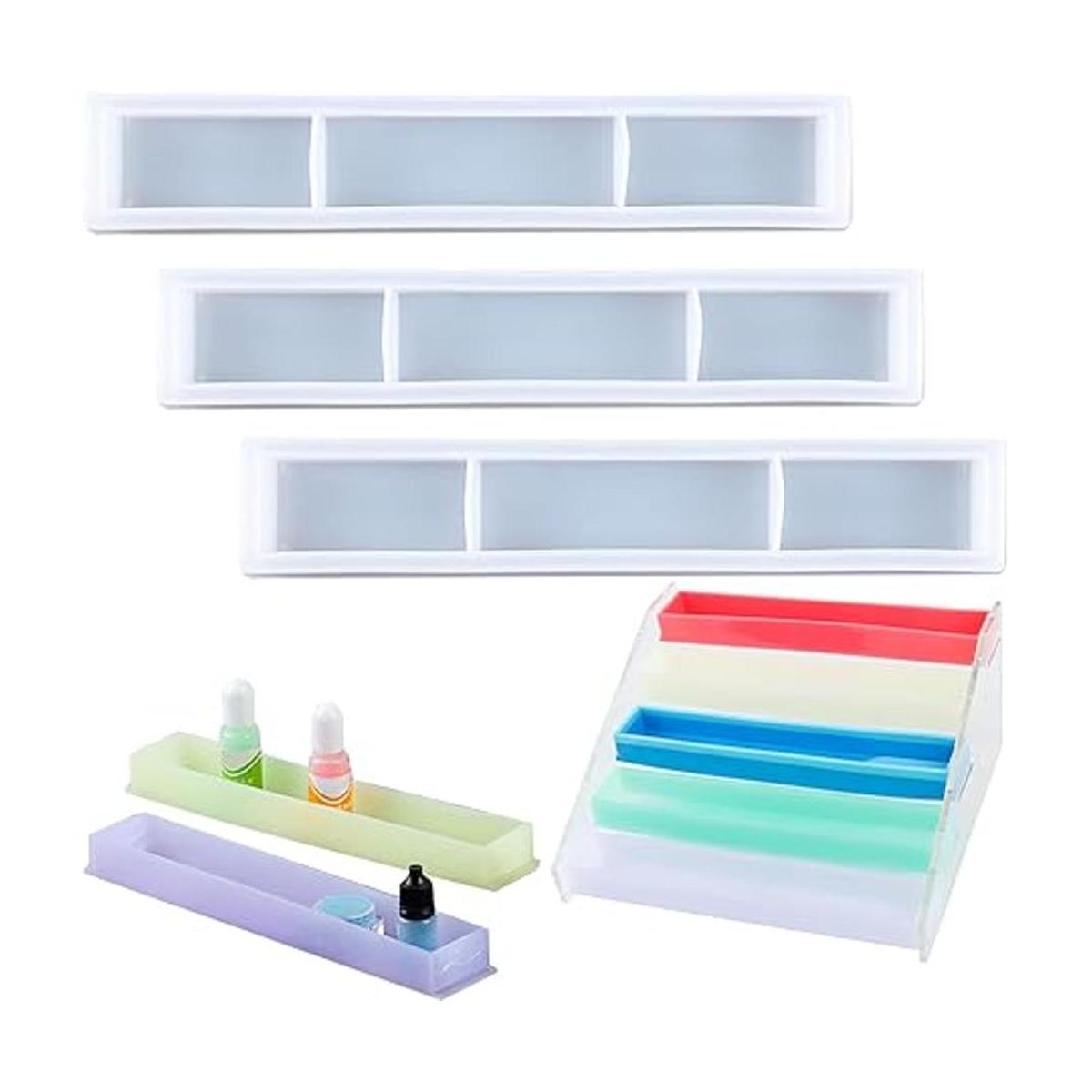 3 moldes para estante para hacer expositores