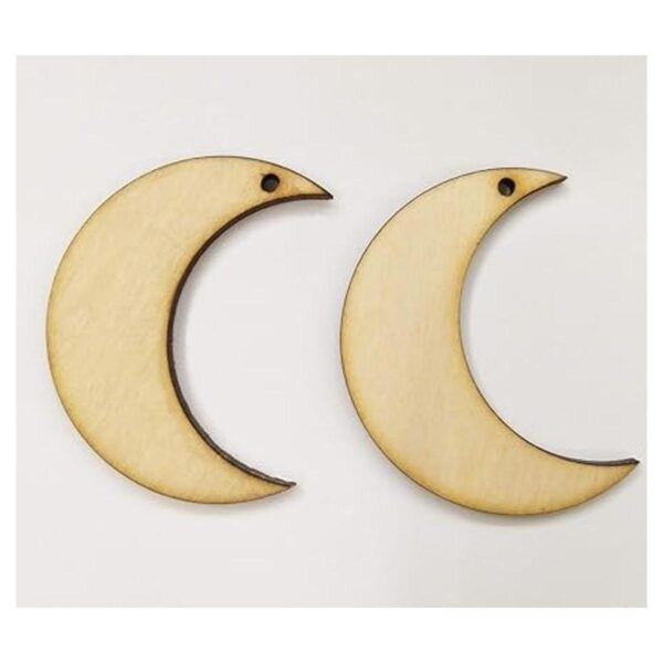 30 pendientes colgantes de madera con forma de luna sin_2