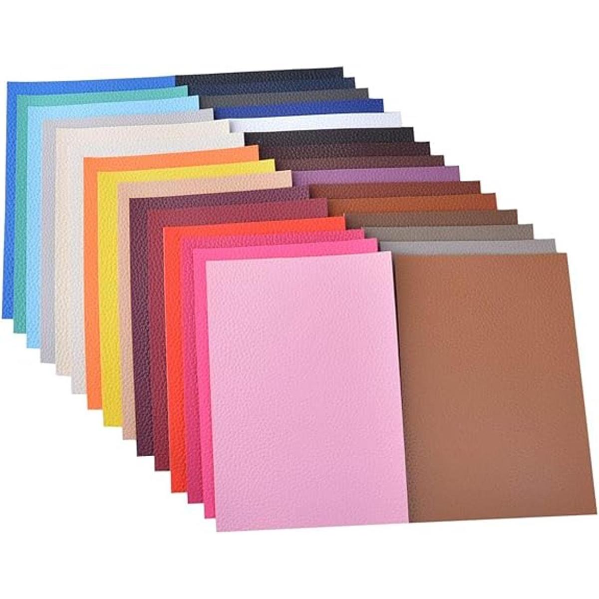 30 piezas tamaño A5 6 x 8 pulgadas color sólido de 0.2