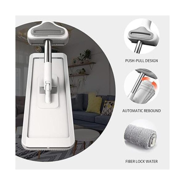 360 HandsFree Self Wringing Floor Cleaning Mop Flat Mop_5
