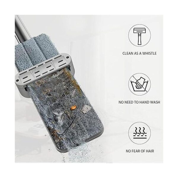 360 HandsFree Self Wringing Floor Cleaning Mop Flat Mop_4