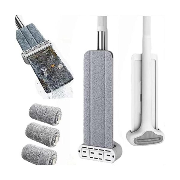 360 HandsFree Self Wringing Floor Cleaning Mop Flat Mop_1