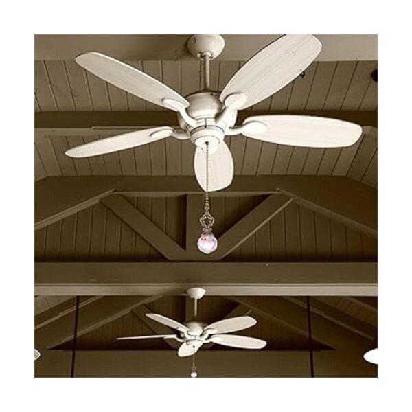 4 cadenas de tira de ventilador de techo bola de prisma