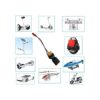 4 paquetes XT60 conectores macho a hembra con conector JST