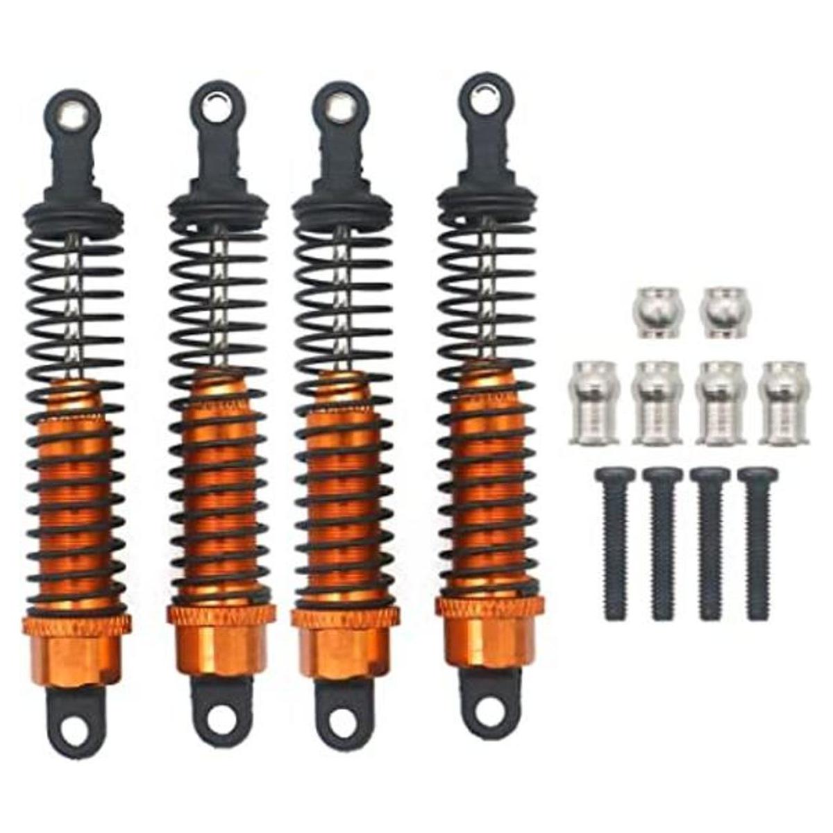 4 piezas RC amortiguadores ajustables amortiguadores