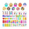 Yinkin 82 dijes de caramelo para hacer joyas incluye 24_1