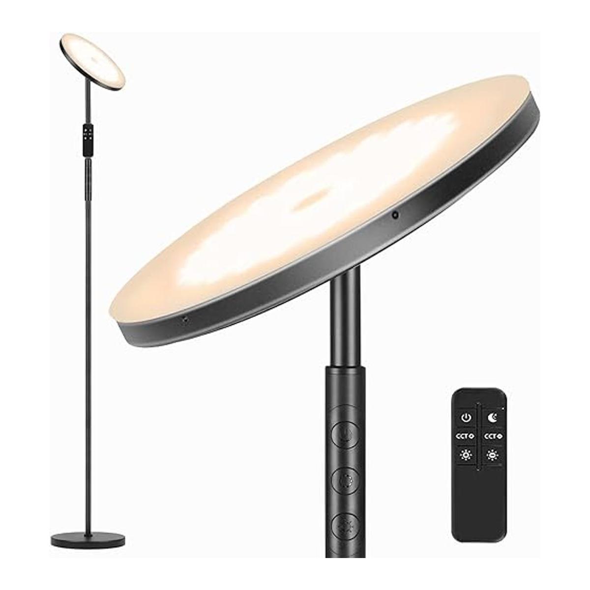 Yikuneng Lámpara de pie 36 W3000 LM lámpara de pie LED