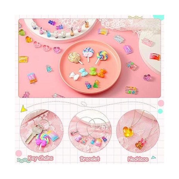 Yinkin 82 dijes de caramelo para hacer joyas incluye 24_3