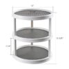 Yesland Mesa giratoria de 3 niveles Lazy Susan_3
