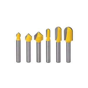 Yakamoz Juego de 6 brocas de carburo de vástago de 0.2 in_1
