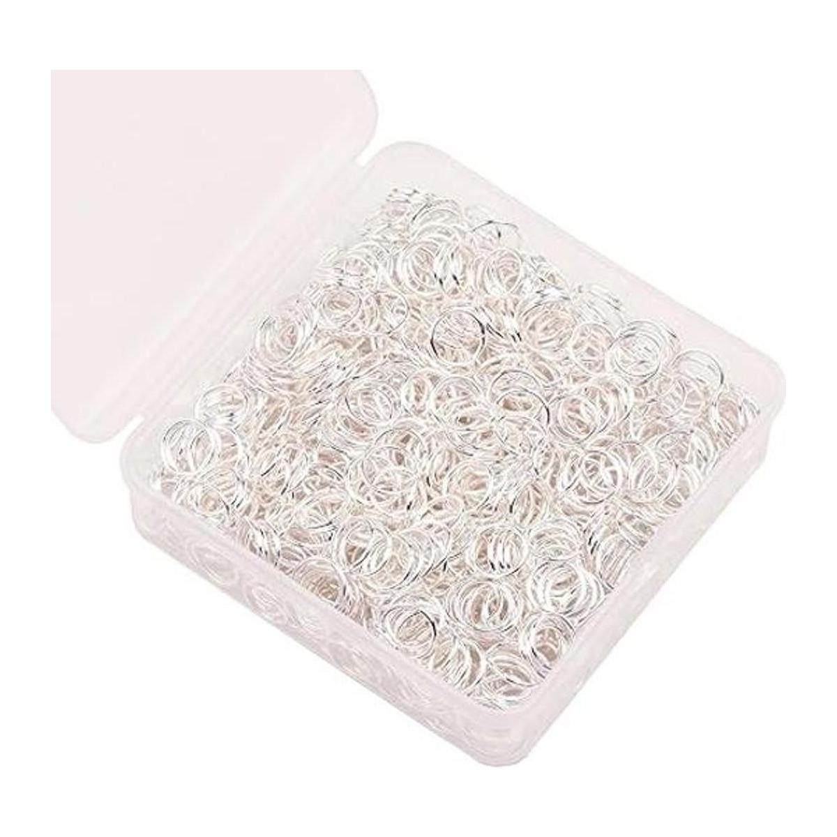 YAKA 1200 unids 0.394 in chapado en plata de hierro