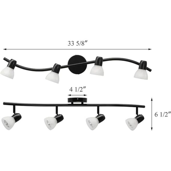 XiNBEi Lighting Iluminación de pista 4 luces modernas de_2