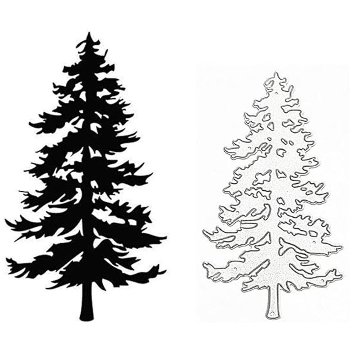 XMYXCRAFT Troqueles de metal para árbol de Navidad