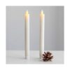 Wondise Velas parpadeantes sin llama con control remoto y_2