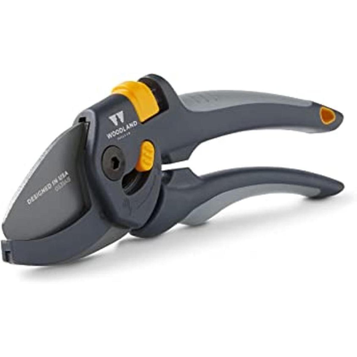 Woodland Tools Co. Tijeras de podar de yunque ajustables