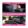 Winbate Dog Car Seat for Medium Dogs Waterproof_2