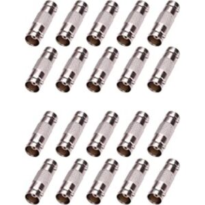 WildHD 20 paquetes BNC Barrel Conector y BNC hembra a_1