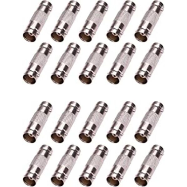 WildHD 20 paquetes BNC Barrel Conector y BNC hembra a_1