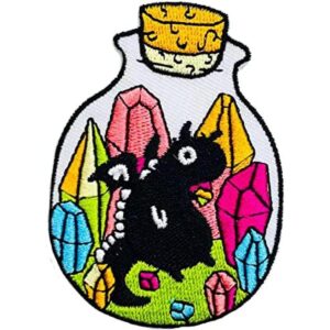 Wikineon Parche bordado para planchar bonito parche_1