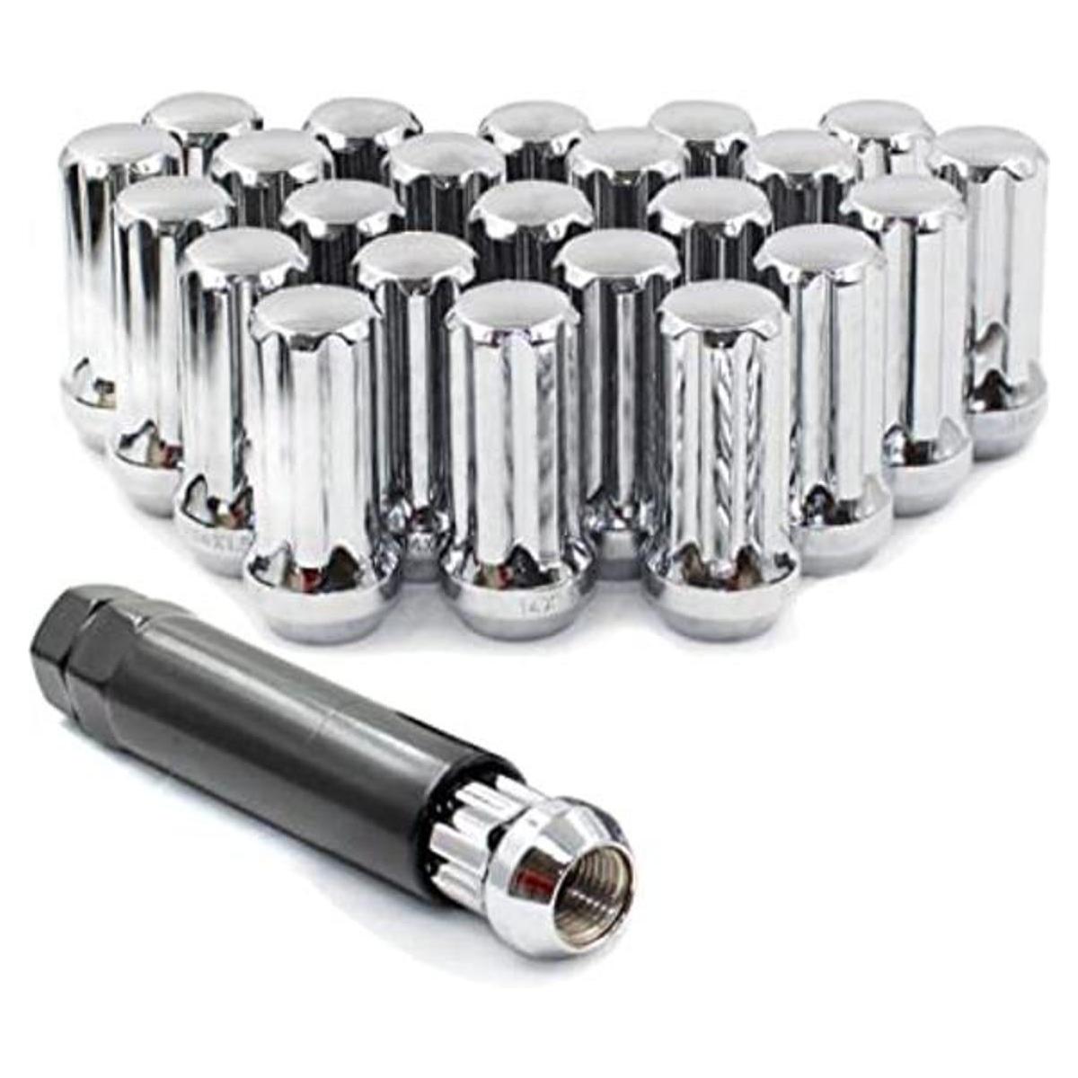 Wheel Accessories Parts Juego de 24 tuercas de lengeta