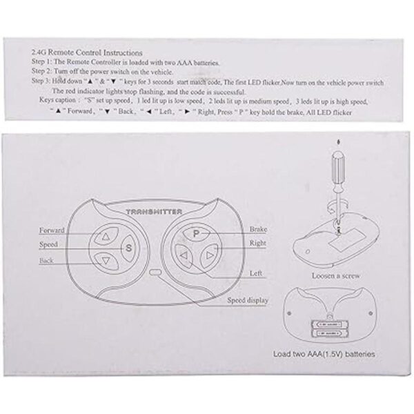 Wellye JR1738RX12V Kit de control remoto Bluetooth y_4