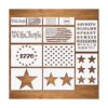 We The People Plantillas de estrellas de la bandera_1