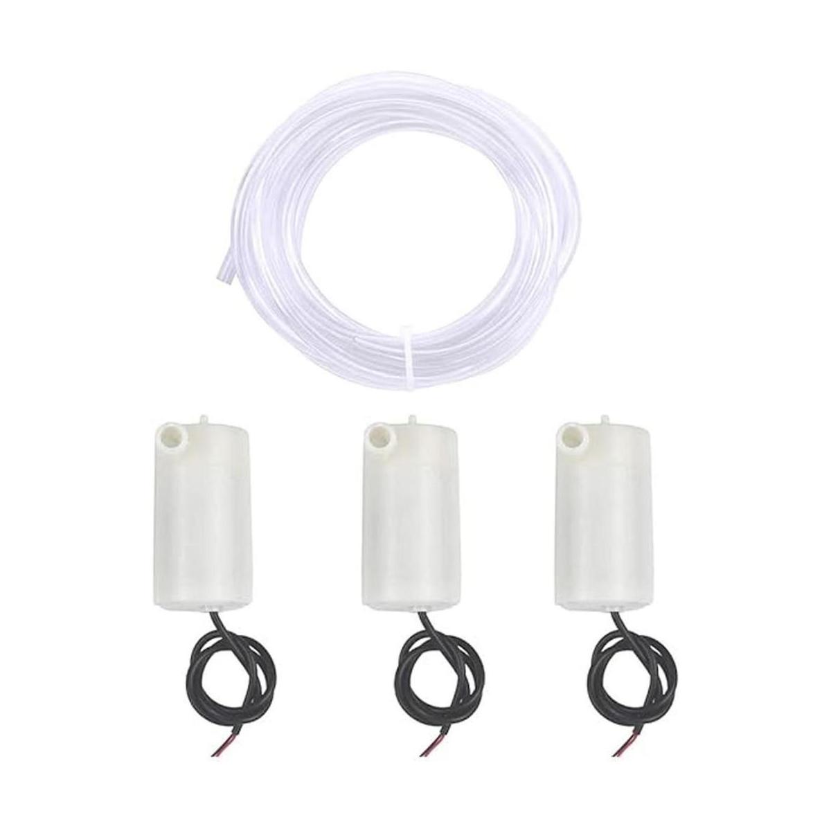WayinTop 3 piezas Mini bomba de agua DC 3V 5V Micro bomba