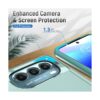 Warsia Funda para Moto G Stylus 5G 2022 con protector de_4