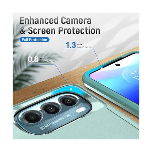 Warsia Funda para Moto G Stylus 5G 2022 con protector de_4