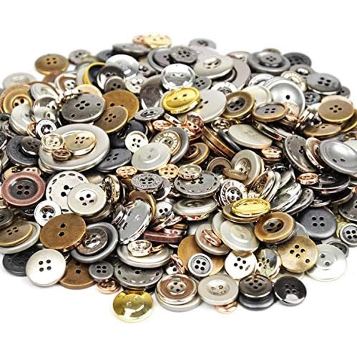 Wankko 600 botones de costura redondos para manualidades