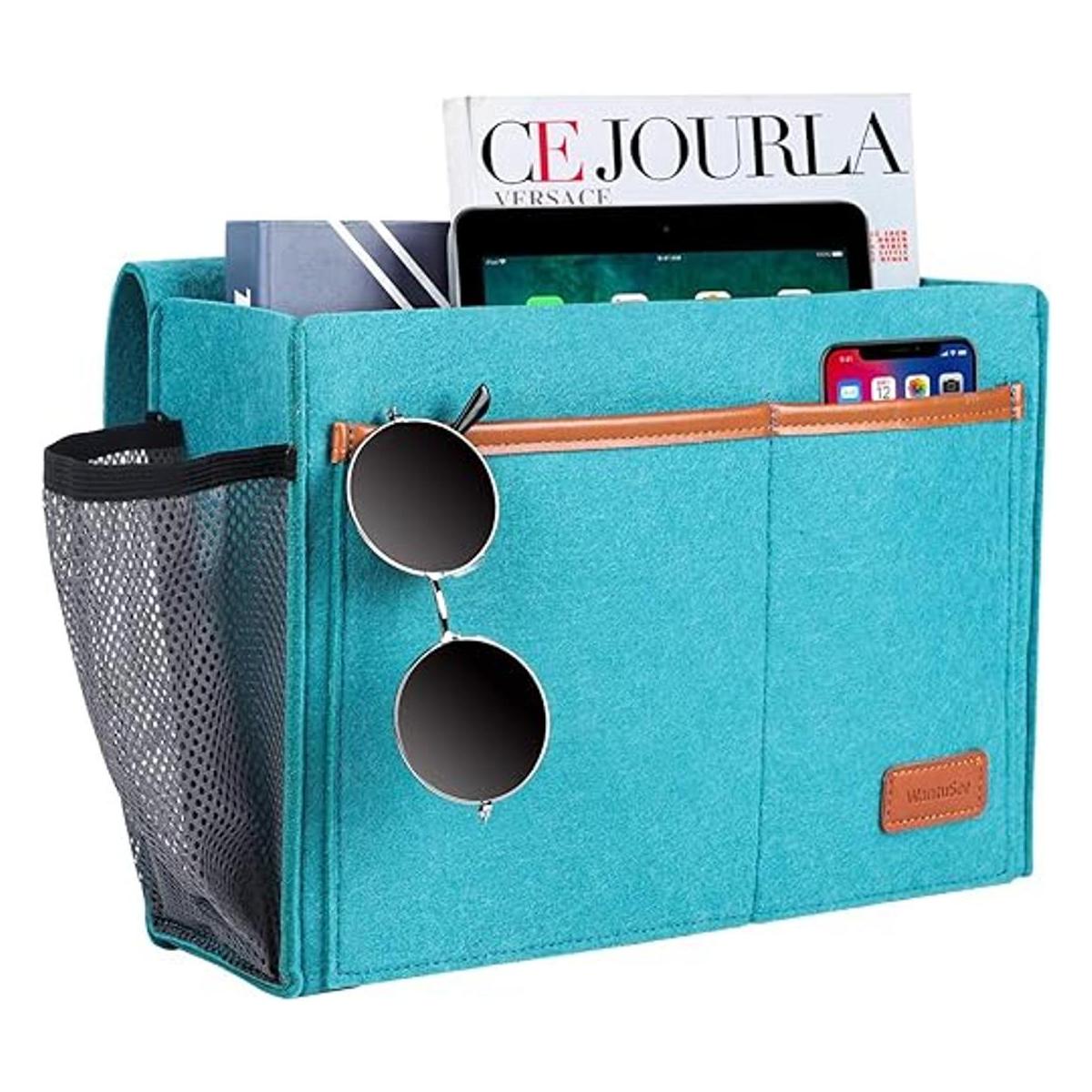 WantuSee Organizador de mesita de noche organizador de