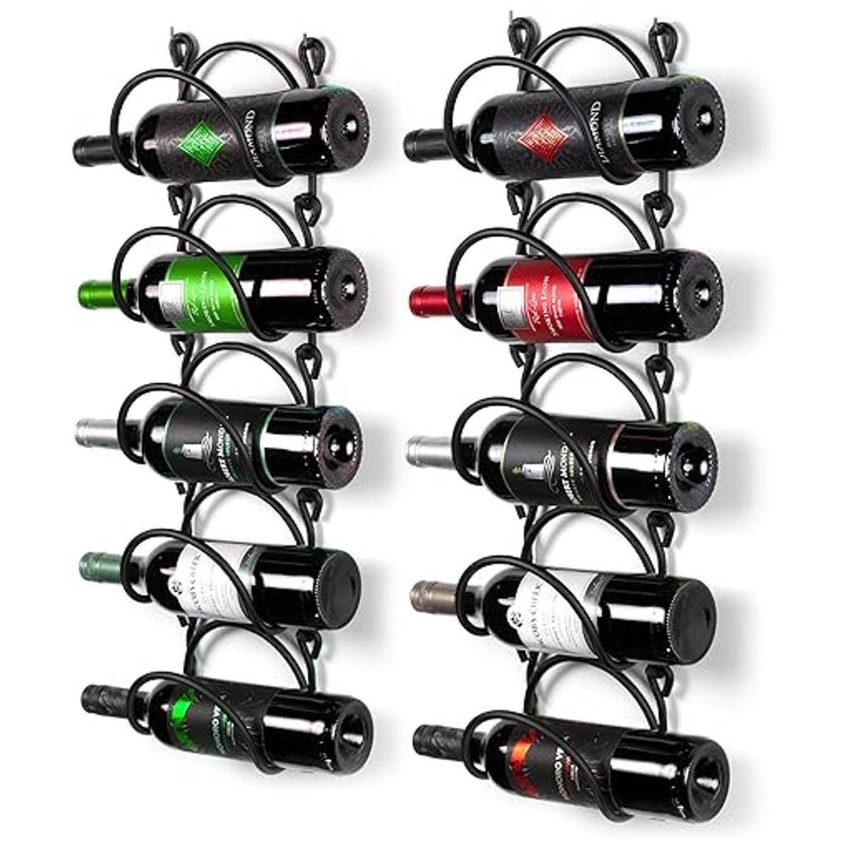 Wallniture Moduwine Rack de pared para decoración de pared