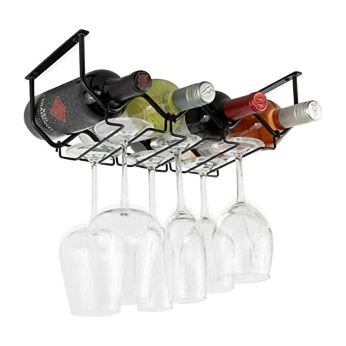 Wallniture Piccola Estante de vino para debajo del
