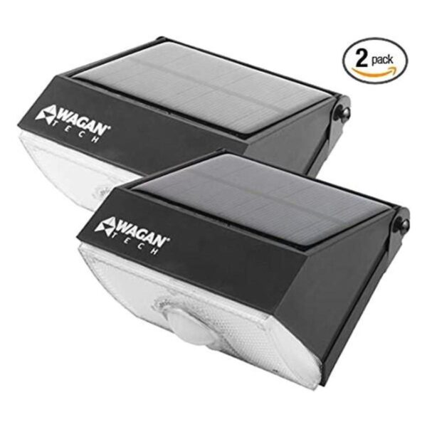 Wagan EL8570 1000 lúmenes LED de pared solar impermeable_1