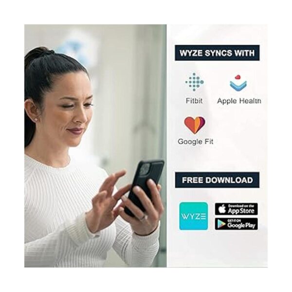 WYZE Báscula digital X para peso corporal báscula de baño_4