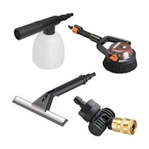WORX Hydroshot Kit de accesorios de limpieza Deluxe WA4072