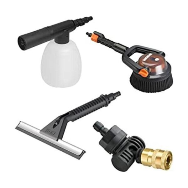 WORX Hydroshot Kit de accesorios de limpieza Deluxe WA4072