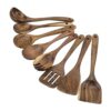 WOODME Juego de utensilios de cocina 8 piezas de madera_1