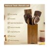 WOODME Juego de utensilios de cocina 8 piezas de madera_3